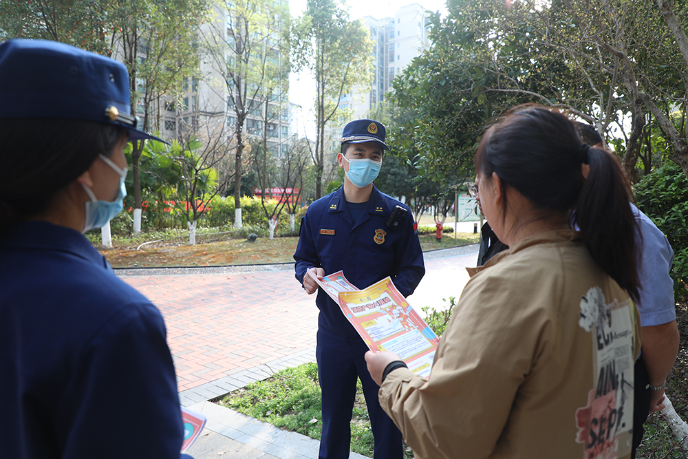 多点联动严把关 源头防控保民安——梁平支队联合多部门开展“315”消防产品专项检查和宣传行动落地物业领域